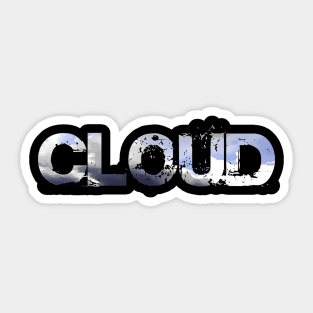 Cloud Sticker